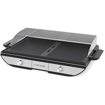 Riviera QPL700 Grillplancha 2300 W – Dunkelgrau/Silber