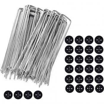 Garden Netting Fixing Pegs U-Shape 50 Pack