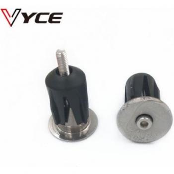 VYCE Fahrradgriff Kappen Aluminium