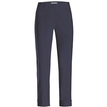 Marinefarbene 3/4-Hose für Damen von STEHMANN, Modell Igor, Größe 40