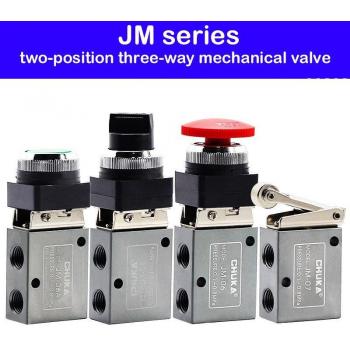 Pneumatic Two-position Three-way Mechanical Valve JM-07