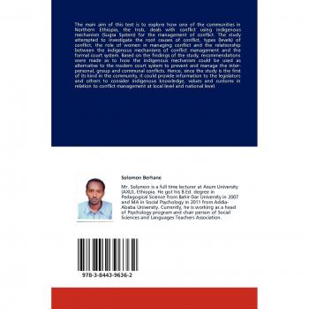 Berhane, Solomon: Sugsa System: An Indigenous Conflict Management