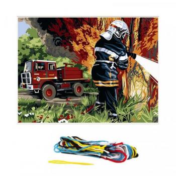 Kit Canevas Pompier