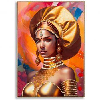 Canvas 24 con Impresión Africana sobre Metal