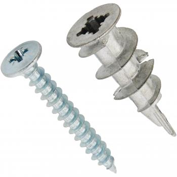 Rawlplug RAW07130 Metal Self-Drill Plasterboard Fixing Box of 100