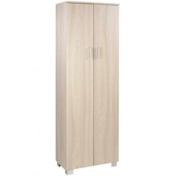 Scarpiera Multiuso con Cinque Ripiani Olmo Chiaro 62x34 cm