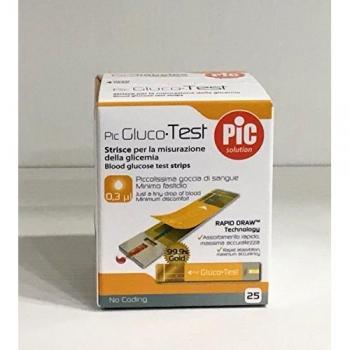 PIC STRISCE GLUCOTEST 25PZ