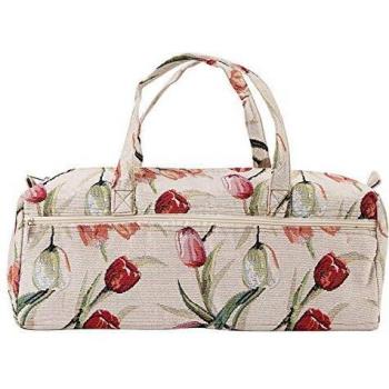 Borsa Pratica Jacquard Rosa