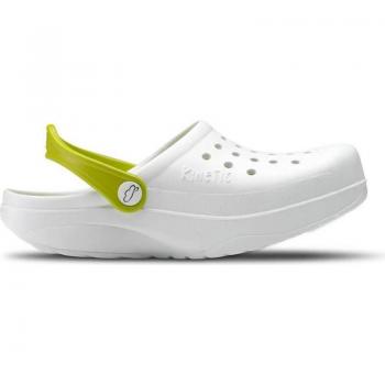 Feliz Caminar Zuecos Brancos Kinetic