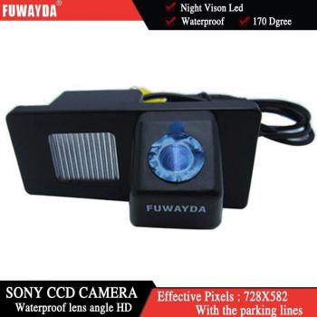 FUWAYDA CCD Reverse Camera for Ssangyong Rexton/Kyron with Guide Line