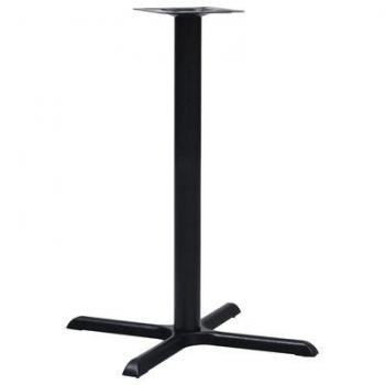 Cast Iron Bistro Table Leg Black 76x76x107 cm