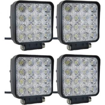 Kit de Focos LED 48W para Camiones y SUVs
