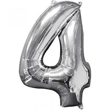 Amscan folie ballon cijfer 4