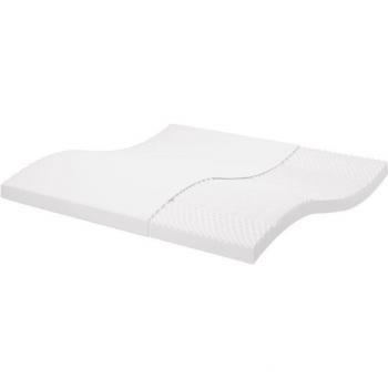 Colchón 7‑Zonas Torana 200x200: Espuma 20 ILD en Blanco