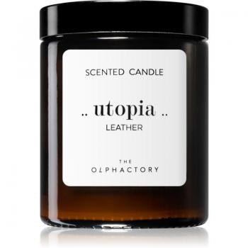 The Olphactory Leather Candle Utopia 135 g