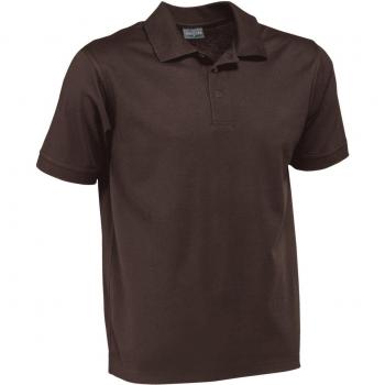 JOBELINE Polo Fly maniche corte uomo 3XL color cioccolato