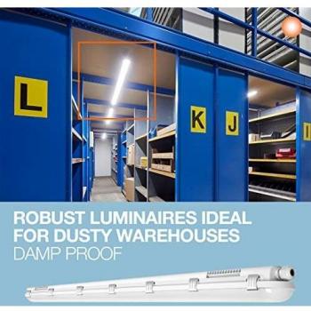 LED 46W Moisture‑Proof LED Light Tube 150cm – 6400lm, 8400K Cool White
