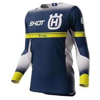Shot Race Gear Crossshirt Shot Aerolite Husqvarna Limited Edition 2024 Blau XL