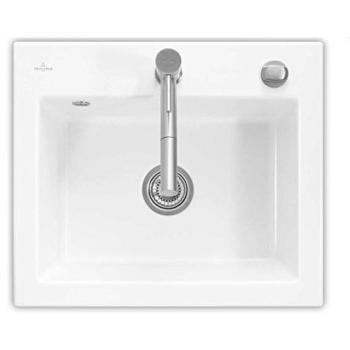 Villeroy und Boch Subway Keramikspüle 33092FR1, flächenbündig