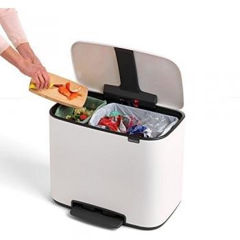 Recipiente da discarica a pedale Brabantia Bo 11+23 L