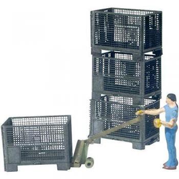 MBZ 80193 Kit scatole a griglia H0 taglio laser