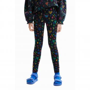 Desigual Black CONSUELO Tights for Girls