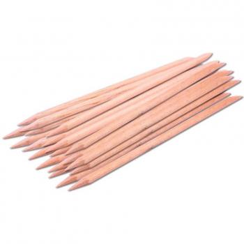 Orange Wood Stick Cuticle Pushers