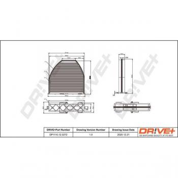 Innenraumfilter Dr!ve+ Modell DP1110.12.0272