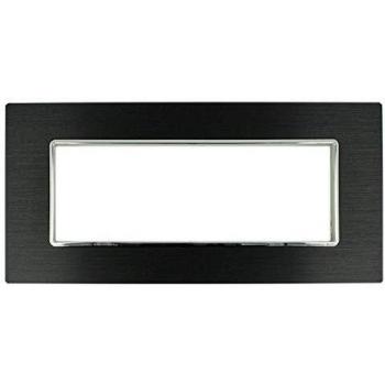 SANDASDON Placca Luxury In Metallo Satinato Compatibile Con Bticino Axolute
