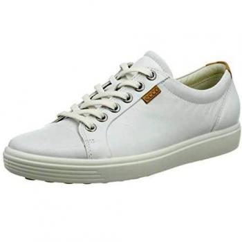 Ecco Sneaker »SOFT 7 W«, mit Label, Freizeitschuh, Halbschuh, Schnürschuh, schmale Form