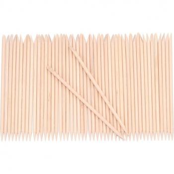 Bâtonnet Orgeon Cuticule Bois Double Point – Série 10 pièces