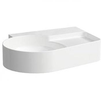 Laufen Val lavabo 53x40cm, mural, sans trop-plein, sans trou pour robinet, blanc LCC