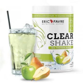 Eau Protéinée Iso de Clear Shake – 500 g (Pomme / Poire) – Eric Favre