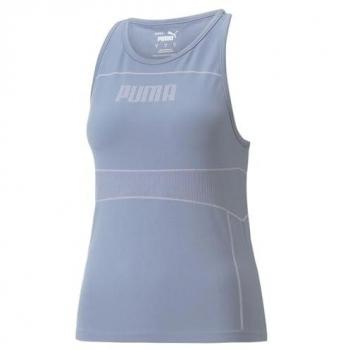 Camiseta sin mangas Puma Formknit Seamless Ta azul claro mujer