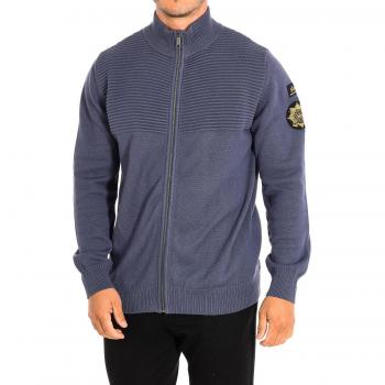 LA MARTINA Herren Strickpullover Grau TMSG30-XC040 Größe L