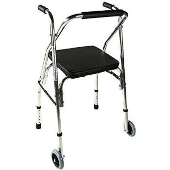 Andador con Ruedas y Asiento Mobiclinic