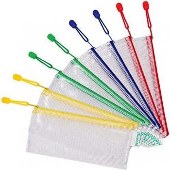 Pack de 8 Pochettes Renforcées à Zip Tarifold