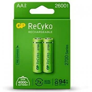 GP Batteries Pila Recargable AA Ni-mh 2700mah