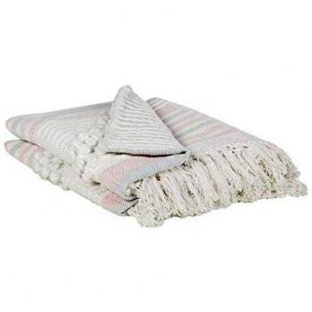 Plaid Confortable Kaman 125 x 150 cm en Coton