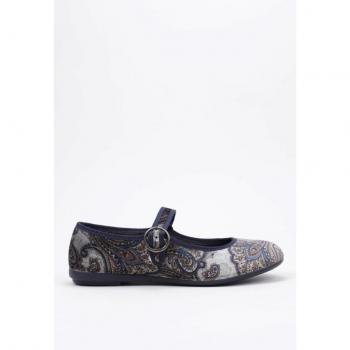 Sandra Fontán 5409 Graue Damenschuhe