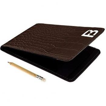 Porte-carnet de Golf Fuzzy Bunkers en Cuir
