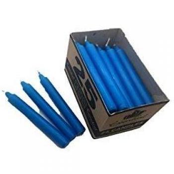 Navy Blue Dinner Candles