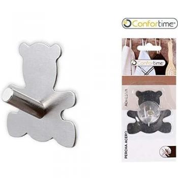Percha Confortime Bear Acero Inoxidable