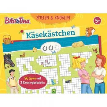 Bibi & Tina Käsekästchen Spieleblock, Libro per bambini di Casa editrice Schwager & Steinlein