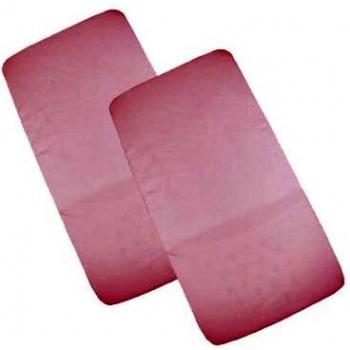 Cozy Comfort Crib Fitted Sheets (Pink, Pack of 2)