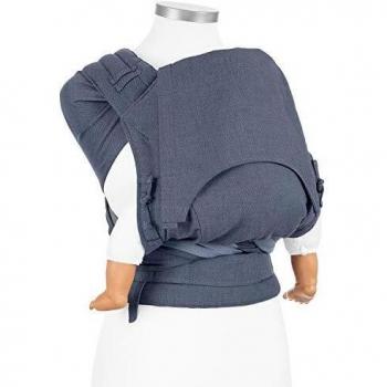 Fidella FlyClick Babytrage Blau – Mitwachsend, Bauch