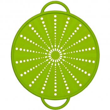 Emsa 514557 Green Edition Spritzschutz für die Küche, Ø 26 cm