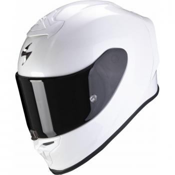 Casque moto intégral Scorpion Exo-R1 Evo Air Solid ECE 22-06 Blanc XL