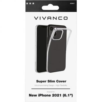 Vivanco Super Slim Transparent Back Case for Apple iPhone 13