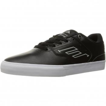 Emerica The Reynolds Low Vulc Skateboarding Shoes, Black, 9 UK